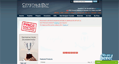 Desktop Screenshot of crystalsbuy.com